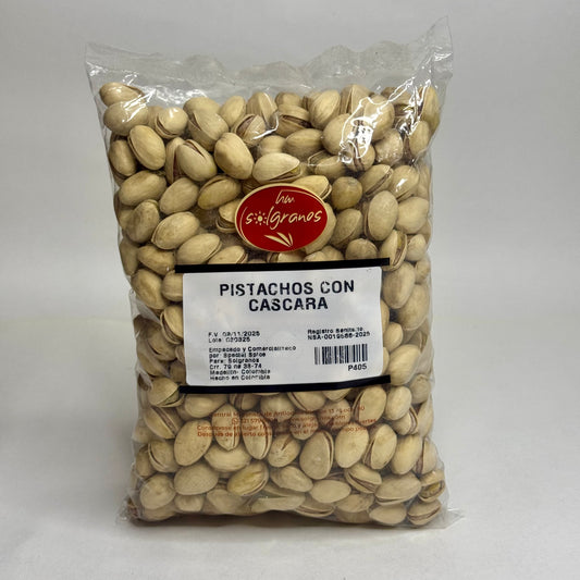 Pistacho con Cascara