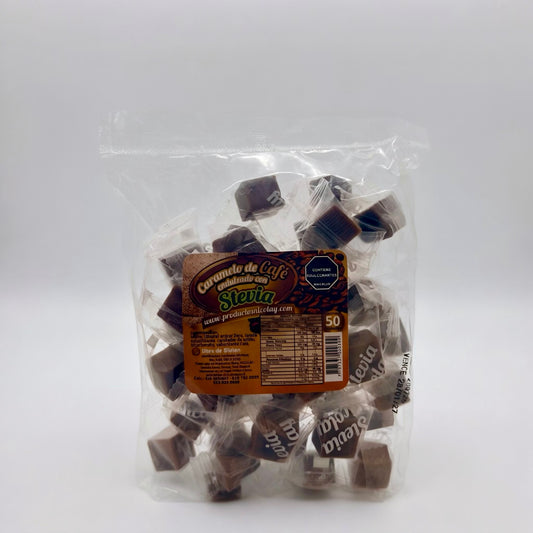 Caramelos con estevia