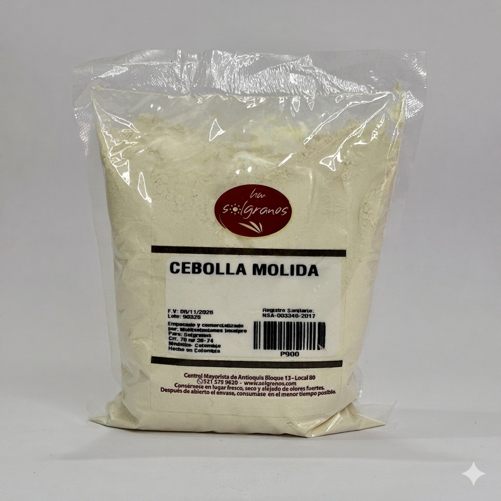 Cebolla molida