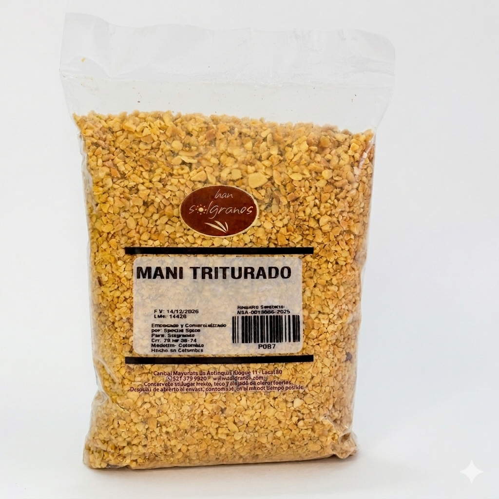 Maní Triturado