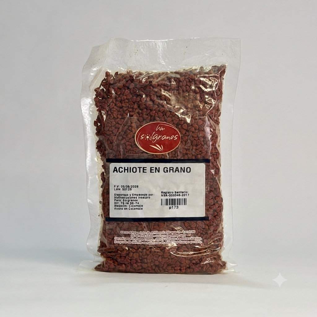 Achiote en grano