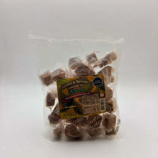 Caramelos con estevia